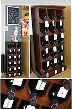 how to turn a wine rack into mommy s advent calendar, christmas decorations, crafts, kitchen design, seasonal holiday decor