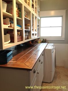 remodeled laundry room pantry area, cleaning tips, laundry rooms