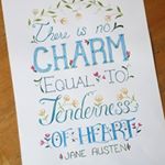  "There is no charm equal to tenderness of heart." - Jane Austen . . . #janeausten #charm #whitetulipdesigns #jennifertuckerart  #etsyseller #newartwork #artistoninstagram #illustrator #originalart #instagramart #paints #typographydesign  #designs #workfromhome #designstudio #designlife #shopsmall #instaartsy #artstudio #freshpaint #wallart #simplify #motivationalquotes #lifequotes #instadaily #flowers #bloomingbuds #flowerart 