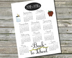 School Calendar 2015-2016