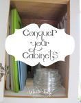Conquer your Cabinets - White Tulip Designs