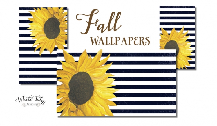 Fall 2015 - Free Digital Wallpapers -White Tulip Designs