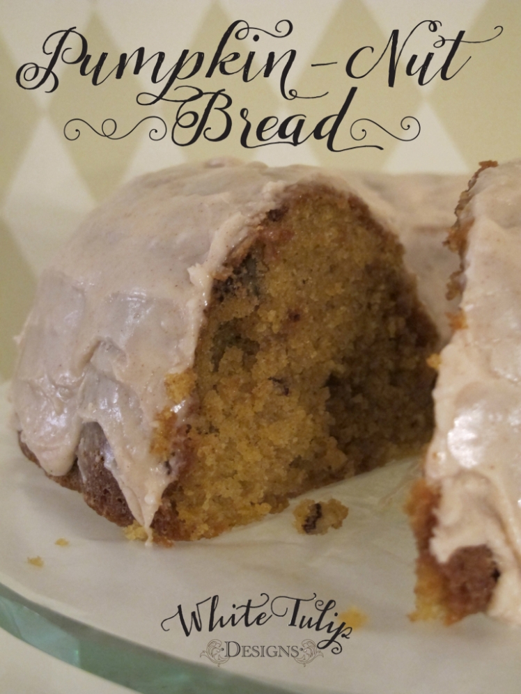 Homemade Pumpkin Nut Bread